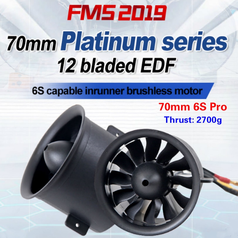 FMS 70mm Ʈ  Ʈ EDF  6S Pro V2 12 ̵,..